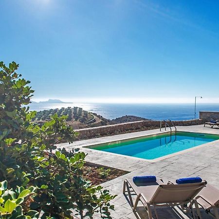 Tranquil Sea View Villa With Private Pool, Just 2Km From The Beach! Agia Galini  Bagian luar foto