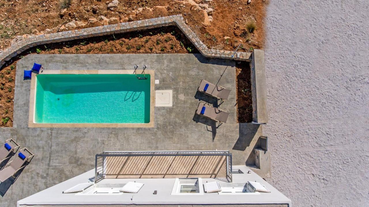 Tranquil Sea View Villa With Private Pool, Just 2Km From The Beach! Agia Galini  Bagian luar foto